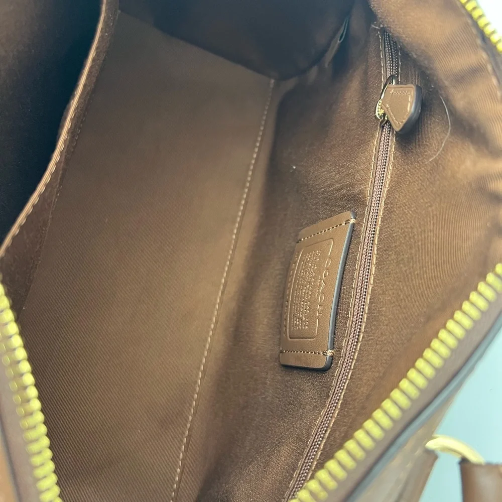 Coach Rowan Satchel And Matching Wallet - Picture 11 of 12